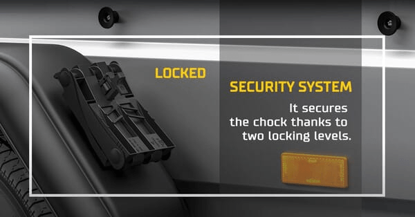 Pièces agricoles - Pièce divers - Support de cale de roue Beam®, simple, pour Origamy® 36