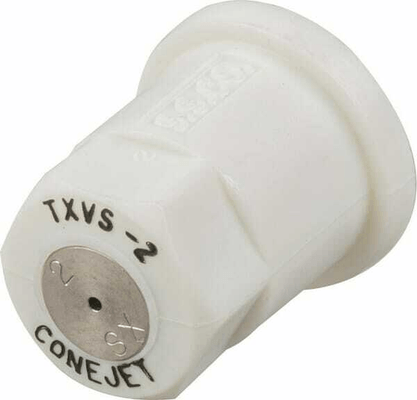 Pièces agricoles - Pièce Pulvérisateur - Buse à cône creux TX 80° 8 blanc(he) acier inoxydable TeeJet