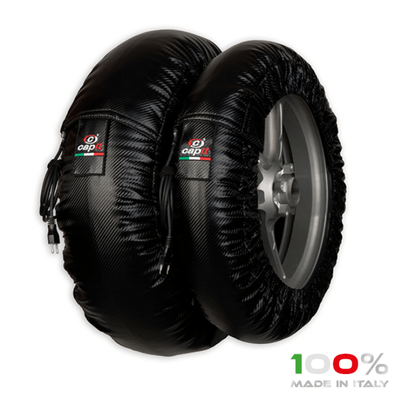 Pièces Quad & Motos - Transport - Garage - Paddock - Couvertures chauffantes CAPIT Suprema Spina noir (110-70/17'' / 140-70/17'')