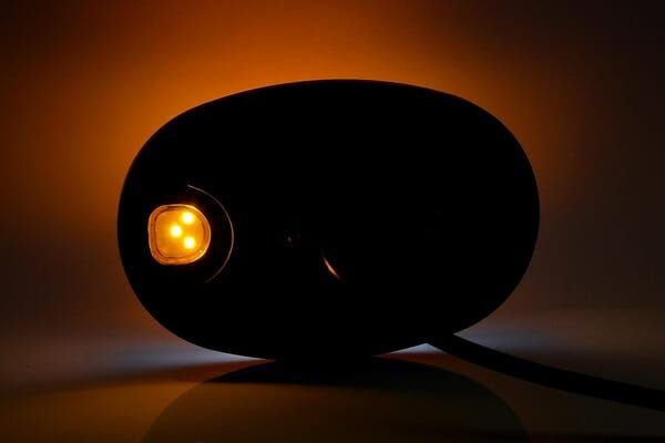 Pièces agricoles - Eclairage - Feu avant multifonction LED, ovale, avec répétiteur, 12-24 V, 136,4 x 91 x 40 mm