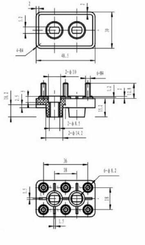 Pièces agricoles - Electricité - Barrette de connexion
