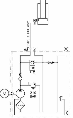 Pièces agricoles - Hydraulique - MPP 230VAC 0.55kW 1Ltr 0.9cc