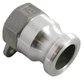 Camlock Type A filetage femelle 3" en acier inoxydable