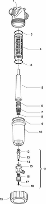 Pièces agricoles - Pièce Pulvérisateur - Filtre autonettoyant 1 1/4"