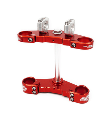 Pièces Quad & Motos - Equipement véhicule - Té de fourche complet S3 Ø39mm rouge Beta Evo fourche Tech