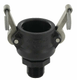 Camlock Type B filetage mâle 3/4" 1/2" polypropylène