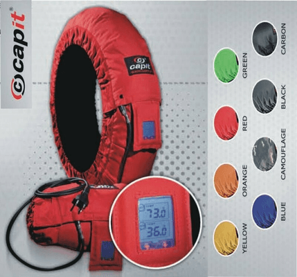Pièces Quad & Motos - Transport - Garage - Paddock - Couvertures chauffantes CAPIT Suprema Vision noir taille M/XL