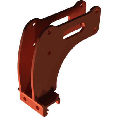 Pièces agricoles - Pièce divers - Support H#sch-profil soudé -peint-