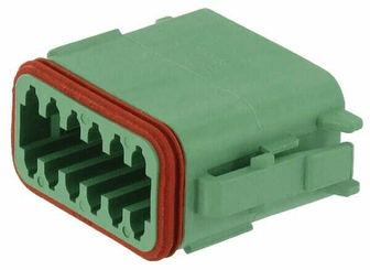 Pièces agricoles - Pièce Pulvérisateur - Logement de fiche 12 P. Femelle DT