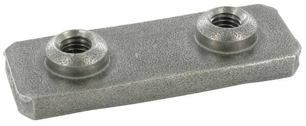 Pièces agricoles - Hydraulique - Plaq. à souder lourde gr. 2