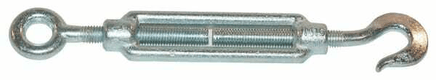 Tendeur ouvert 1 oeillet 1 crochet 16mm