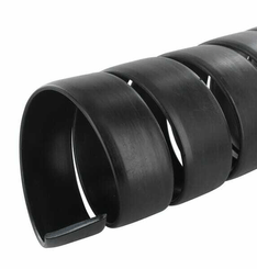 Pièces agricoles - Hydraulique - Spirale plast. noire 113-130