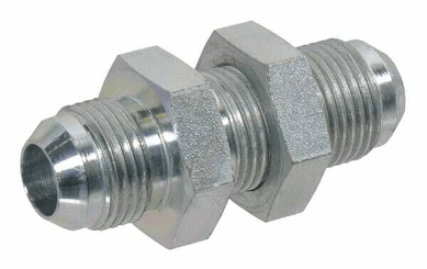 Pièces agricoles - Hydraulique - Union double passe cloison UNF 1 5/8