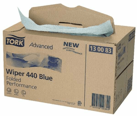 Chimie - Chimie divers - Papier nettoyant Tork 440 bleu 64 m-39 cm