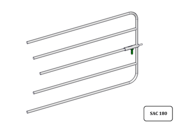 Materiels - Accessoires 200Kg-300Kg - PACK DE 14 AVANT HERBAGE ECO L.1.72M