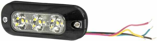 Pièces agricoles - Eclairage - Clignotant 3 LED 12/24V ambré