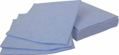 Chiffons ménagers, bleu 10pcs.