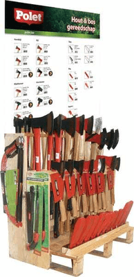 Pièces agricoles - Cloture,Jardin & Sylviculture - Vitrine d'outils forestiers