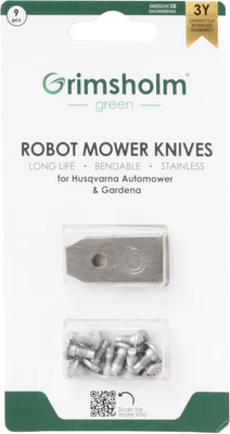 Pièces agricoles - Jardin et forêt pièce adaptable - Lame robot Husqvarna x 9pcs