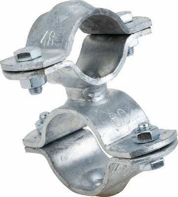 Pièces agricoles - Cloture,Jardin & Sylviculture - Collier serr. transv 2" x 1½"