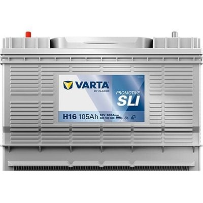 Pièces agricoles - Eclairage - Battery 12V 105Ah 800A H16 VARTA Promotive SLI
