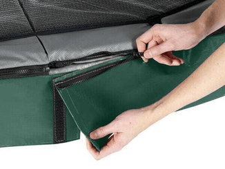 Loisirs - Jouets - Trampoline Elegant Premium 214x366 avec filet de sécurité