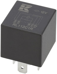 Pièces agricoles - Eclairage - Mini relais 12V, inverseur, 30A/40A, avec résistance, sans support