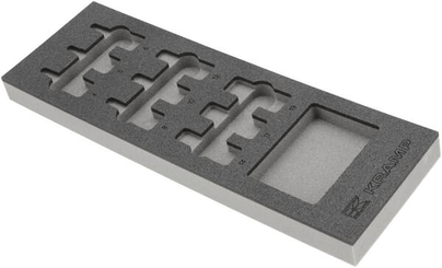 Outils - Outils divers - Insert en mousse pour jeu de douilles Hexagone 1/2" 9 pcs