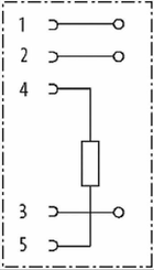 Pièces agricoles - Pièce Pulvérisateur - Termination resistance M12 Fem.
