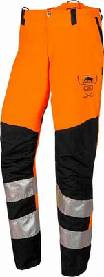 Vêtements et protections - Vêtement  - Pantalon forestier, Hi-vis orange XL