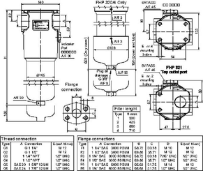 Pièces agricoles - Hydraulique - Filtre-presse FHP 320-2-A10