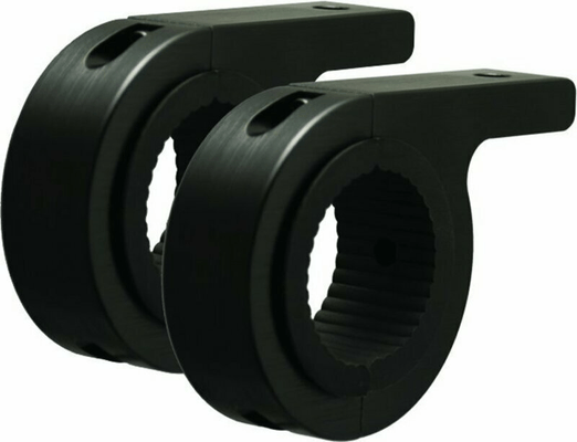 Pièces Quad & Motos - Equipement véhicule - Kit de fixation VISION X tube Ø45mm pour visserie M8 alu noir