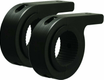 Kit de fixation VISION X tube Ø45mm pour visserie M8 alu noir