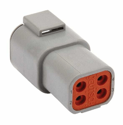 Pièces agricoles - Pièce Pulvérisateur - Logement de fiche 4 P. Male DTP