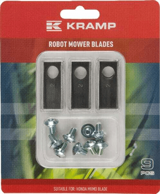 Pièces agricoles - Jardin et forêt pièce adaptable - Lame de robot Honda x 9pcs