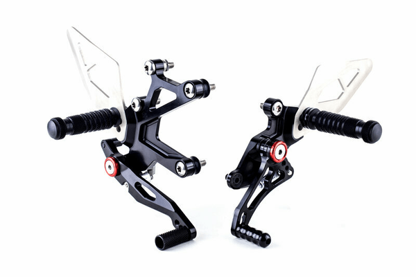 Pièces Quad & Motos - Equipement véhicule - Commandes reculées GILLES FXR noir Kawasaki Ninja 400