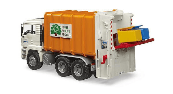 Loisirs - Jouets - Camion à ordures à chargement arrière MAN TGA