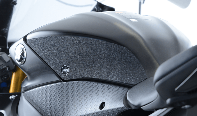 Pièces Quad & Motos - Equipement véhicule - Kit grip de réservoir R&G RACING 2 pièces clair Yamaha R6