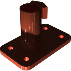 Pièces agricoles - Pièce divers - plaque de support soudée -peinte-