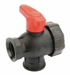 Pièces agricoles - Pièce Pulvérisateur - Vanne à boisseau sph. 3/4" 3v.