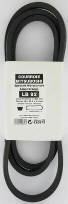Pièces agricoles - Transmission - Courroie LB92 Mitsubishi