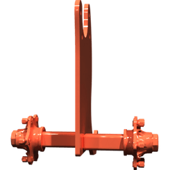 Pièces agricoles - Pièce divers - cadre de roue soudé -peint-