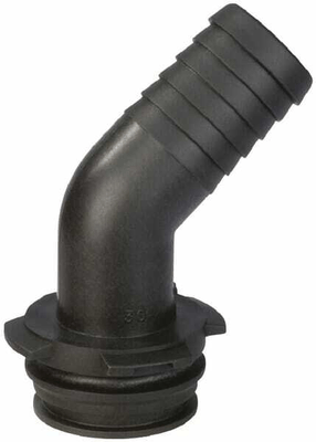 Pièces agricoles - Pièce Pulvérisateur - Raccord de tuyau 45° 30 mm avec connexion mâle T5