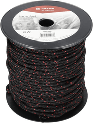 Pièces agricoles - Moteurs pièce adaptable - Cordon de lanceur 6,0 mm x 100 m noir