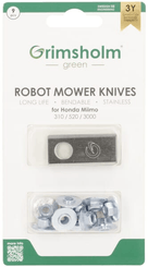 Pièces agricoles - Jardin et forêt pièce adaptable - Lame robot Honda Miimo x 9pcs
