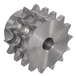 Pièces agricoles - Transmission - Pignon Triplex 14 dents chaîne 3/4" 12 B-3 Kramp