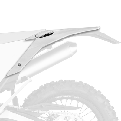 Pièces Quad & Motos - Plastiques - Garde-boue arrière et plaques latérales POLISPORT