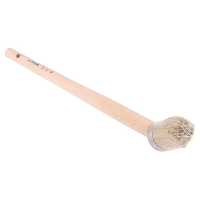 Chimie - Chimie divers - Brosse avec manche, poils de porc blancs 40