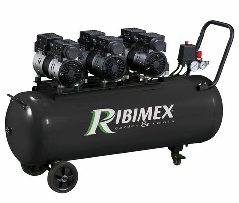 Materiels - Compresseur - COMPRESSEUR ELECTRIQUE 3 X 1CV 100L SILENCIEUX