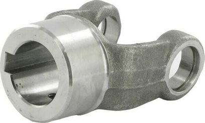 Pièces agricoles - Transmission - Mâchoire avec moyeu D=25 Cale 8mm M8 45º